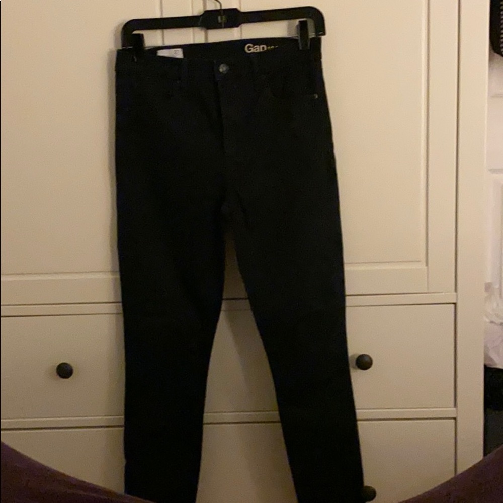 GAP Black canvas jeans